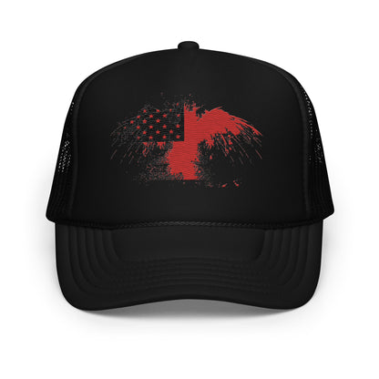 Patriotic Foam Trucker Hat