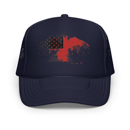 Patriotic Foam Trucker Hat