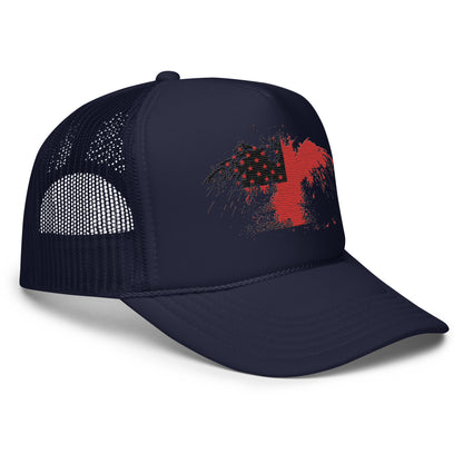 Patriotic Foam Trucker Hat