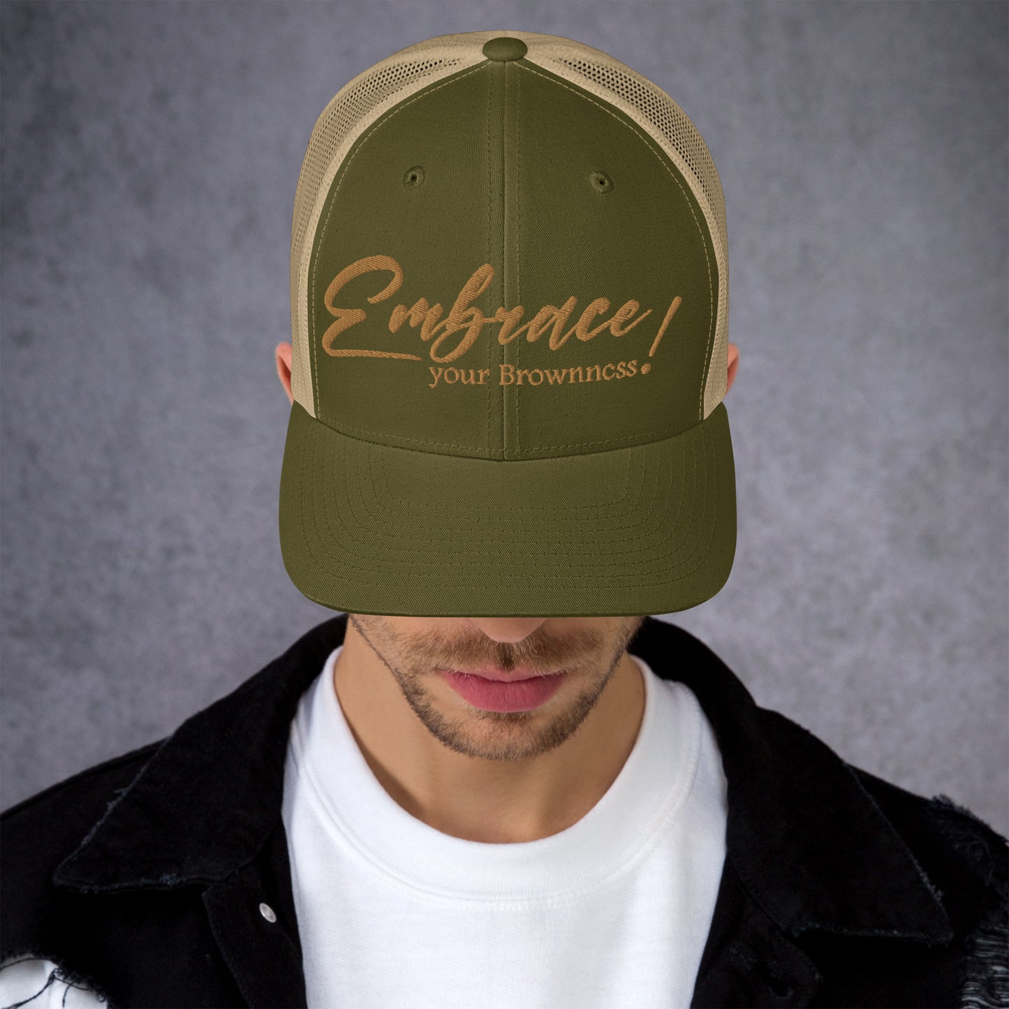 "Embrace Your Brownness" Trucker Cap