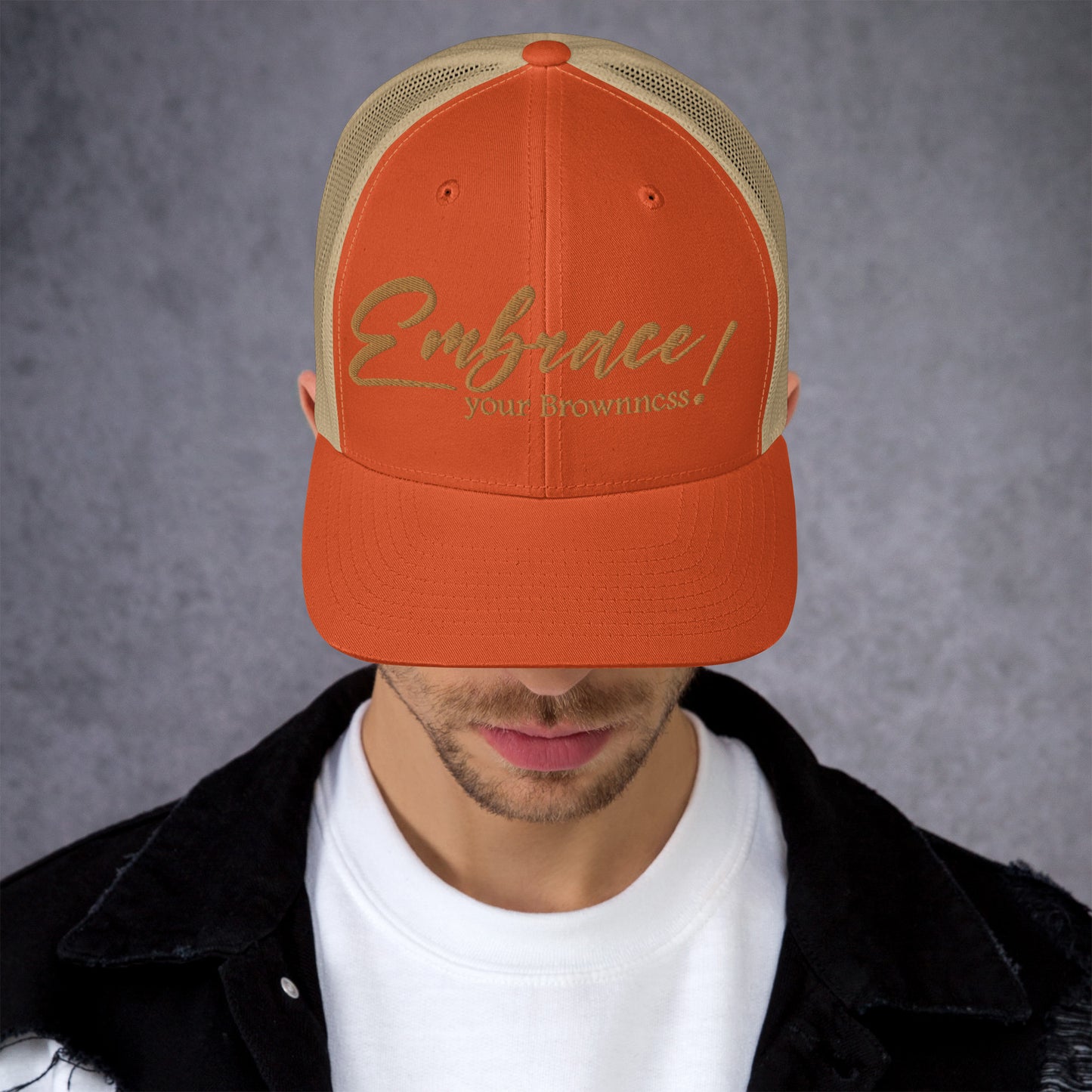 "Embrace Your Brownness" Trucker Cap