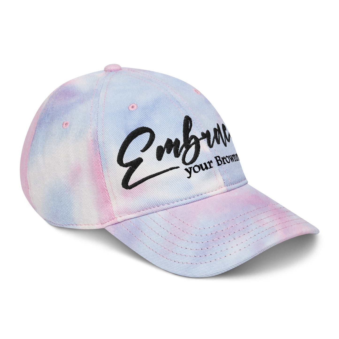 "Embrace Your Brownness" Tie Dye Hat