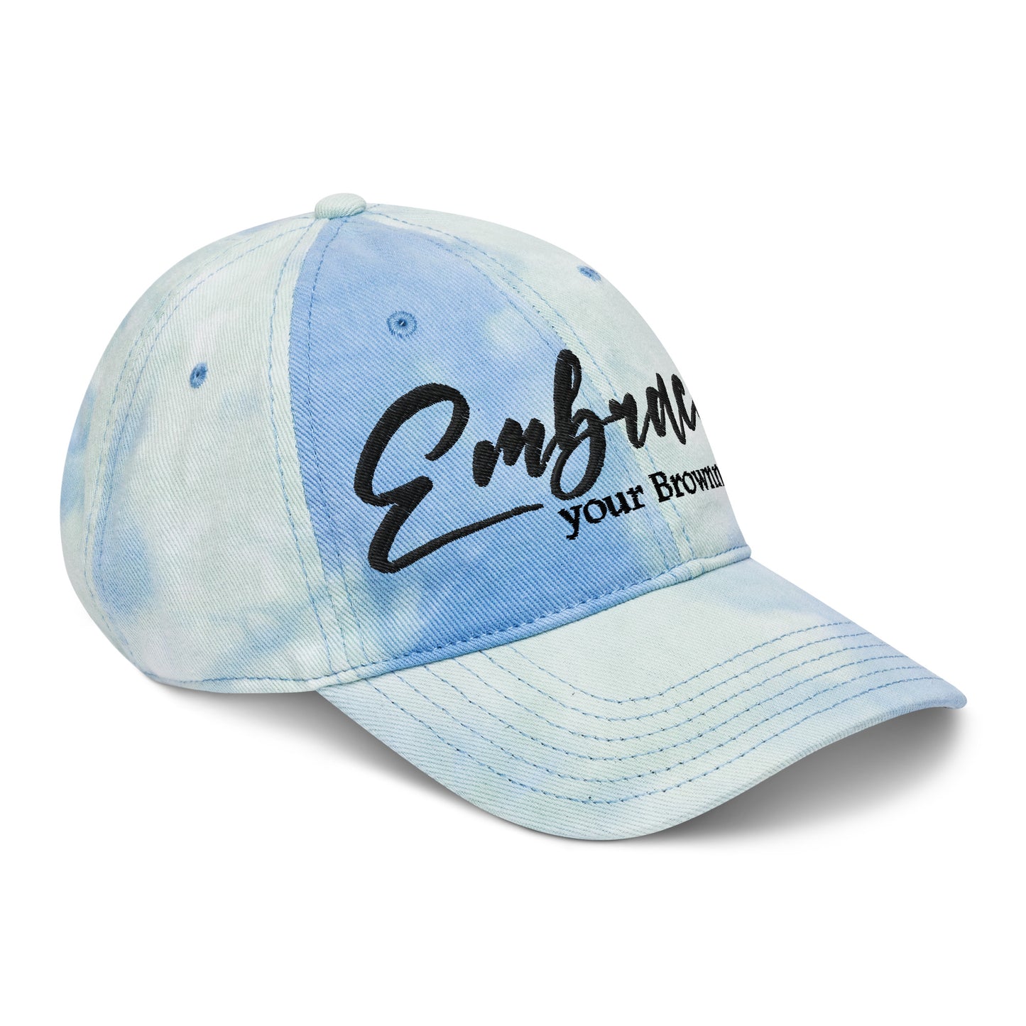 "Embrace Your Brownness" Tie Dye Hat