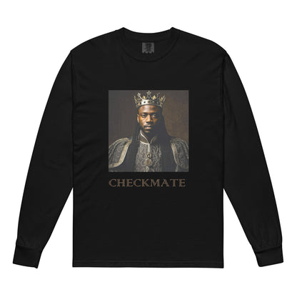 "CHECKMATE" Long-Sleeve Shirt