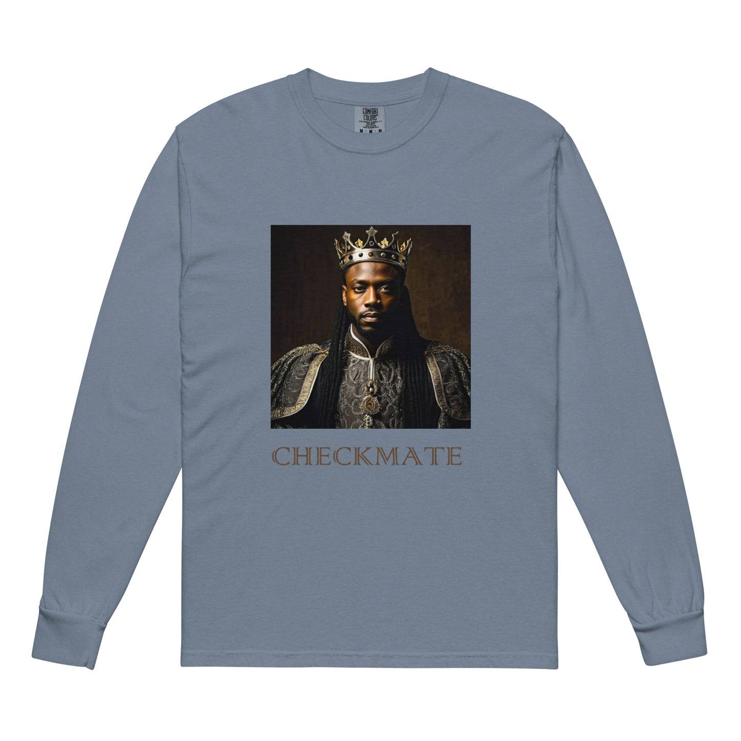 "CHECKMATE" Long-Sleeve Shirt