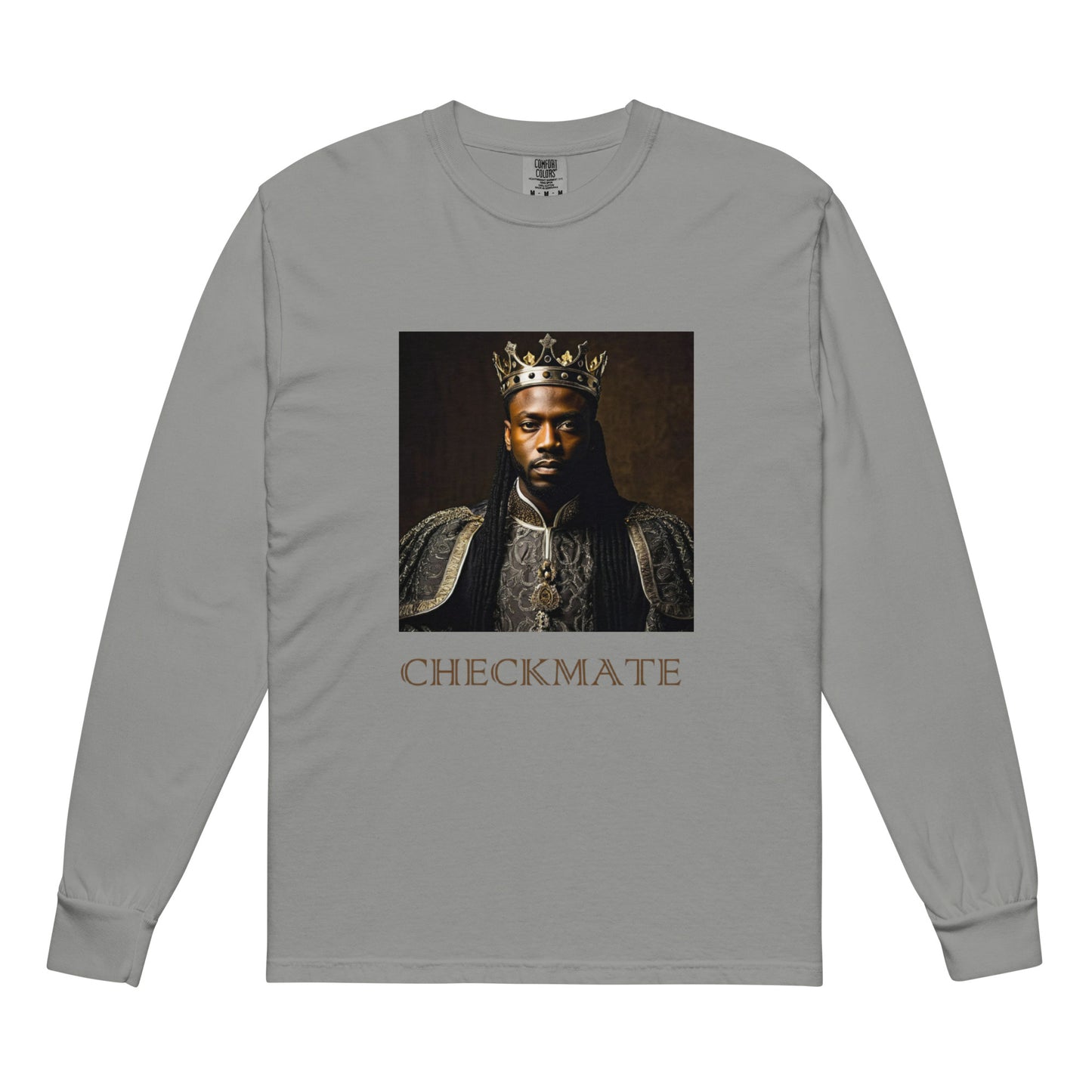 "CHECKMATE" Long-Sleeve Shirt