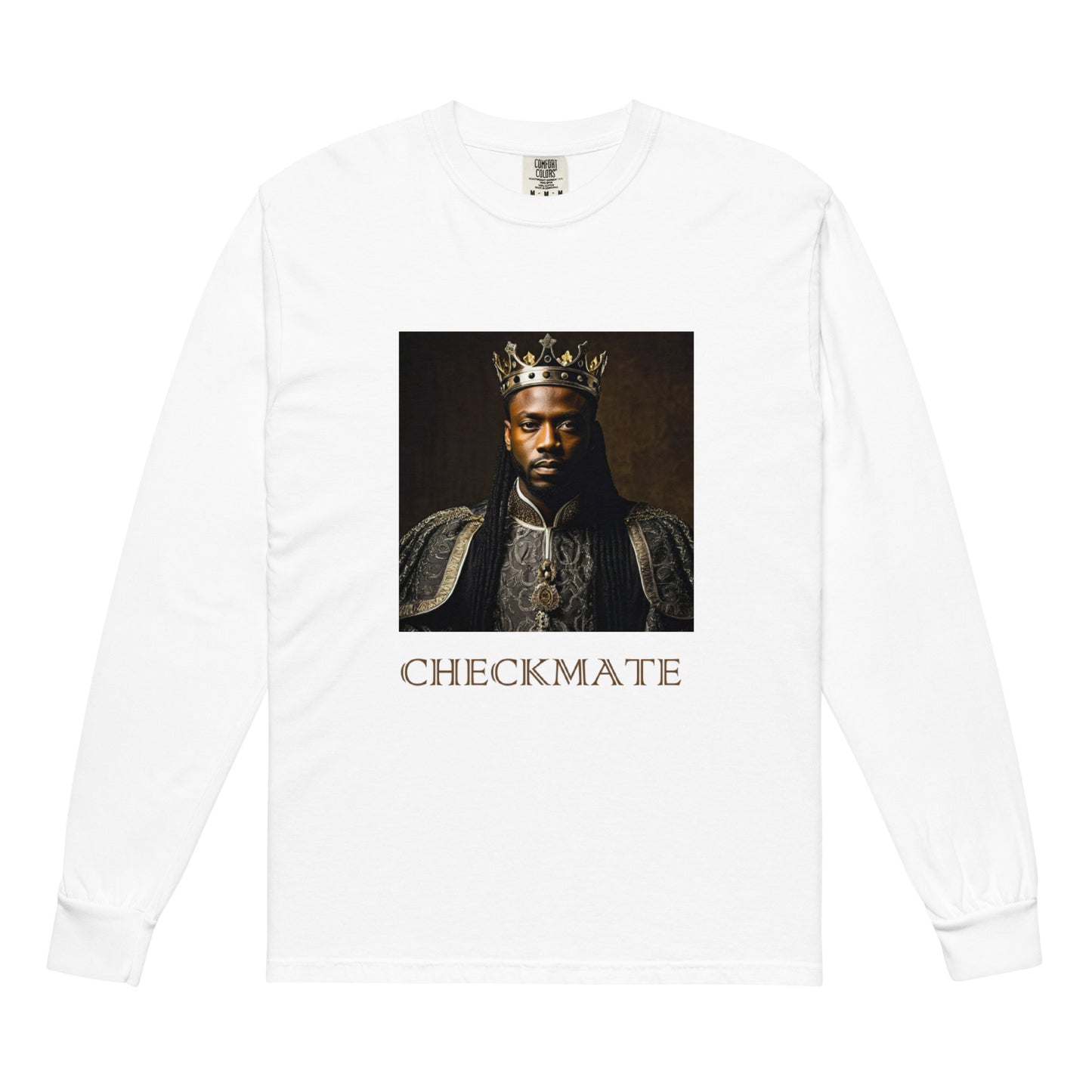 "CHECKMATE" Long-Sleeve Shirt