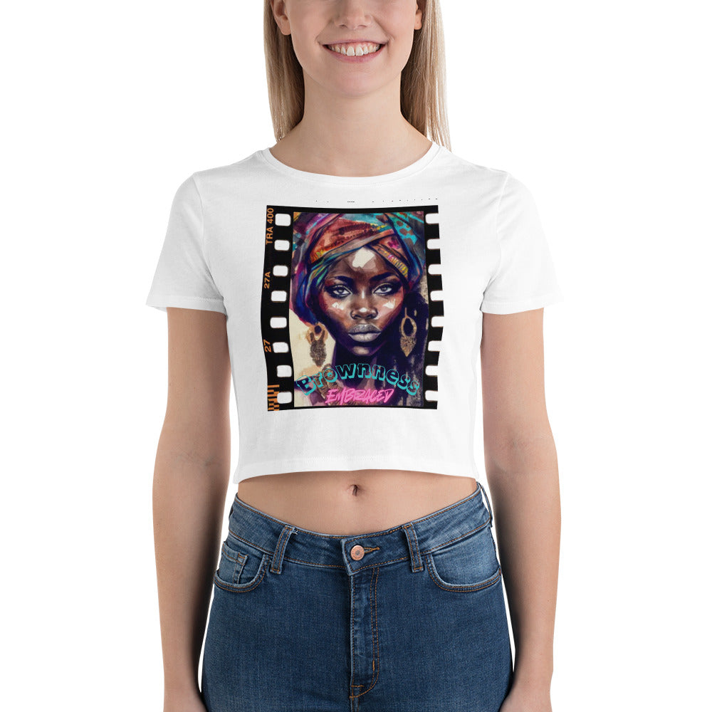 "Embraced" Crop Tee