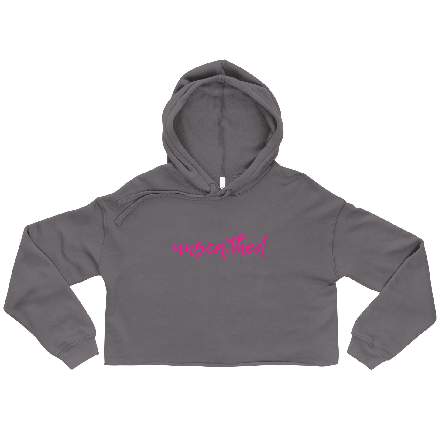 "Unscathed" Crop Hoodie